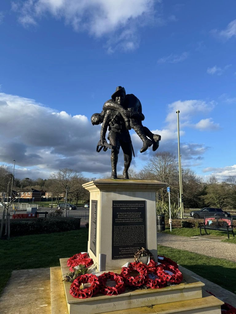 war memorial in Aldershot