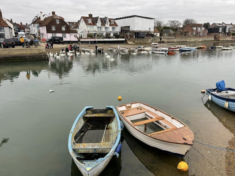 An invigorating family outing in the waterside town of Emsworth