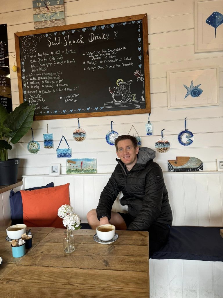 breakfast and coffee at salt shack