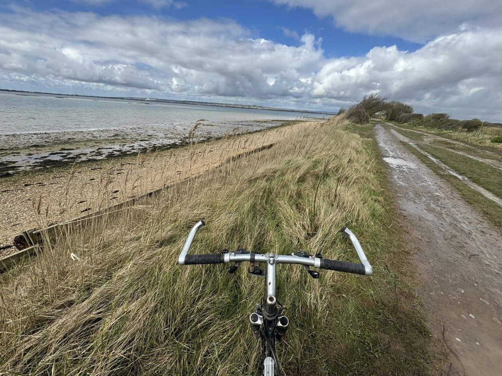 Bike ride on Hayling Island