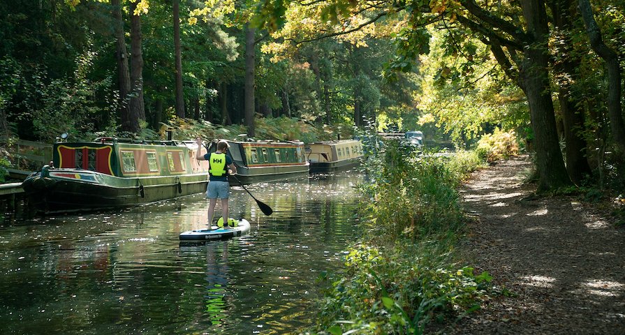 Basingstoke Canal Paddleboard