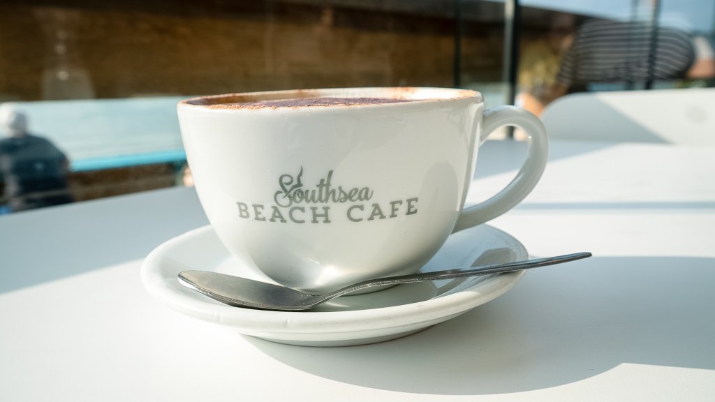 Southsea Beach Café ceramic cup