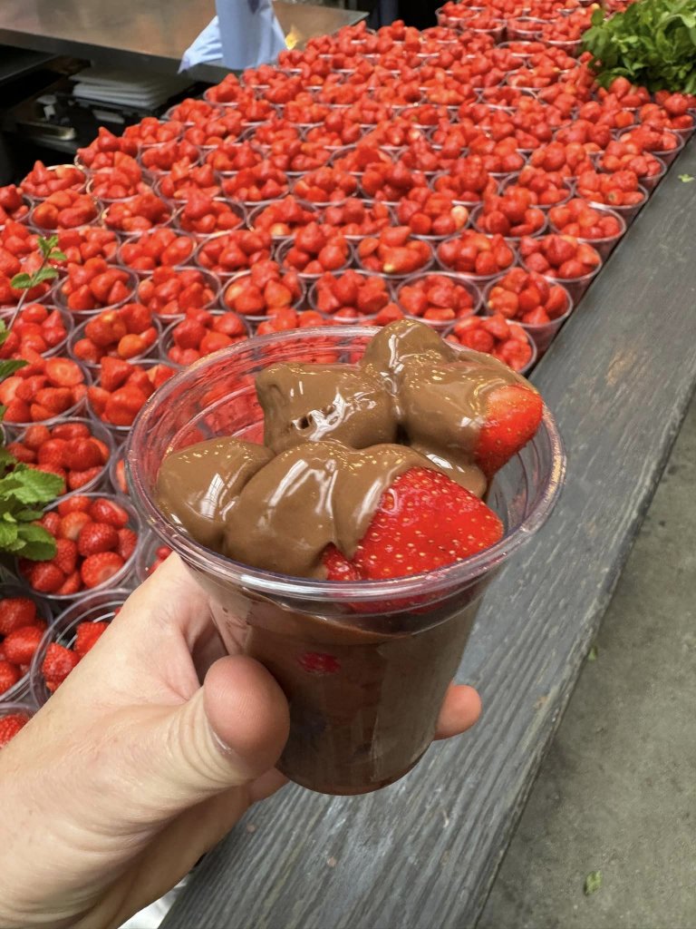 Chocolate Strawberries from Turnips